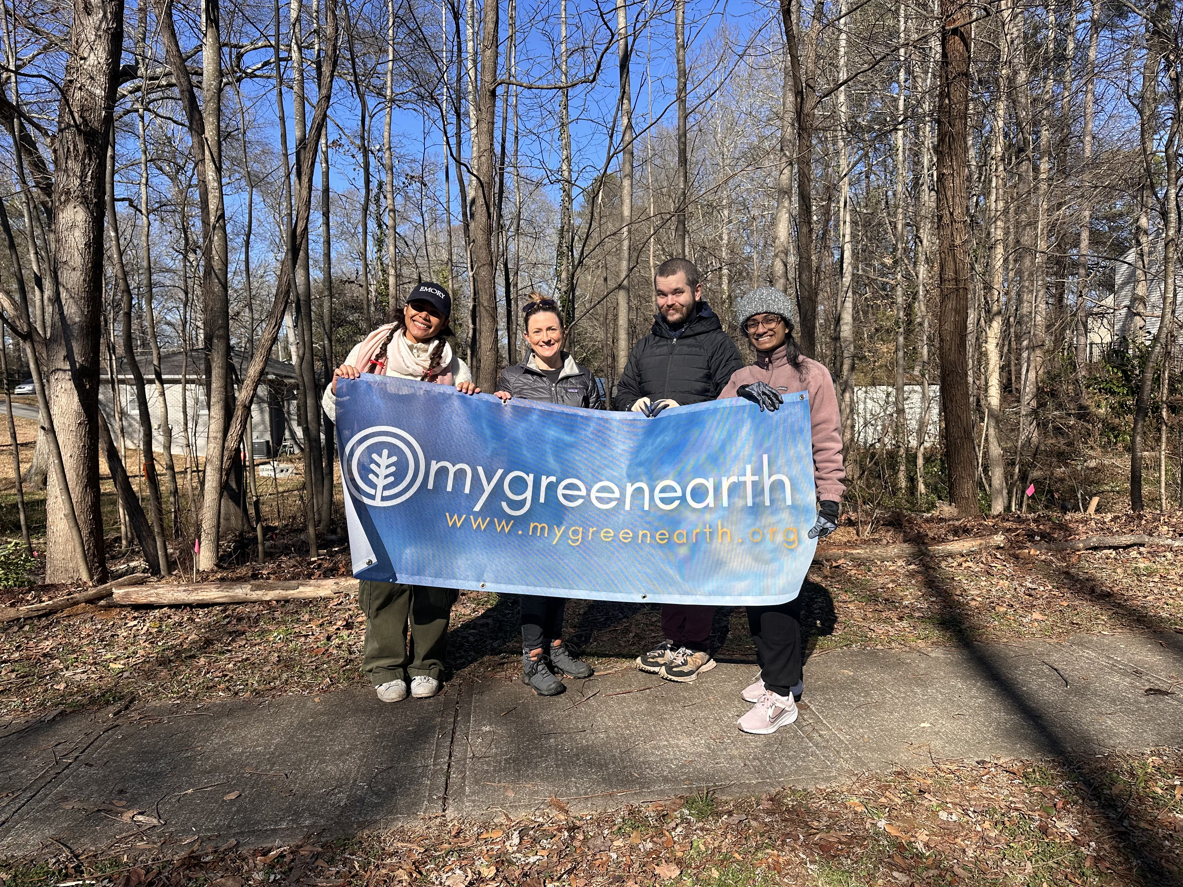 Volunteering at My Green Earth on 2026 MLK Day