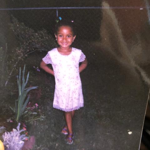 Young Janelle Wright